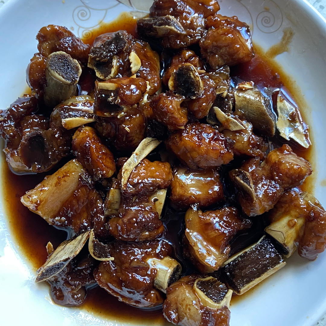 糖醋排骨/糖醋小排（不放油）（12345口诀做出正宗上海本帮）