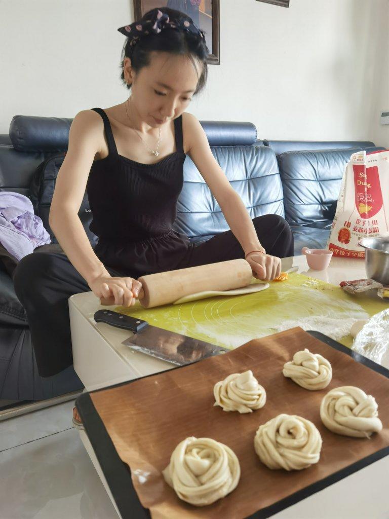 花卷 一次发酵松软好吃 造型简单 最近花卷馒头当道的