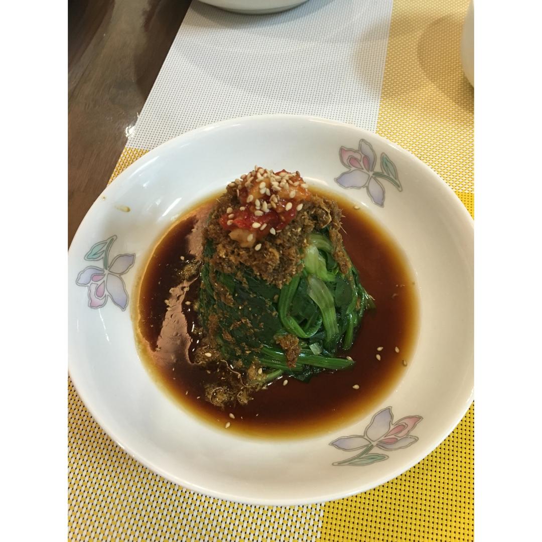 姜汁菠菜