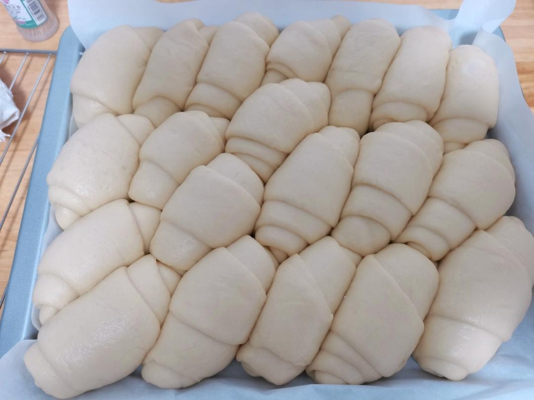 牛奶面包卷（直接法）