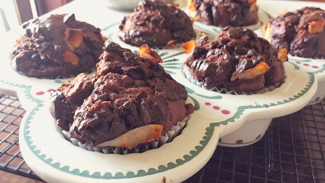 香蕉巧克力酸奶马芬