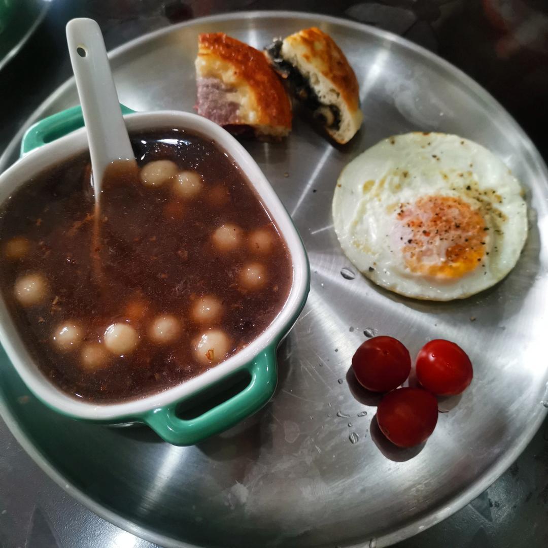 红豆沙陈皮小圆子