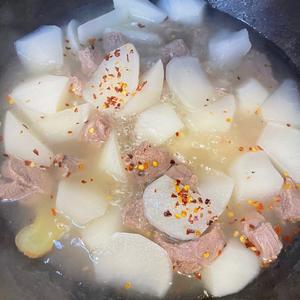 白萝卜牛肉汤的做法 步骤4