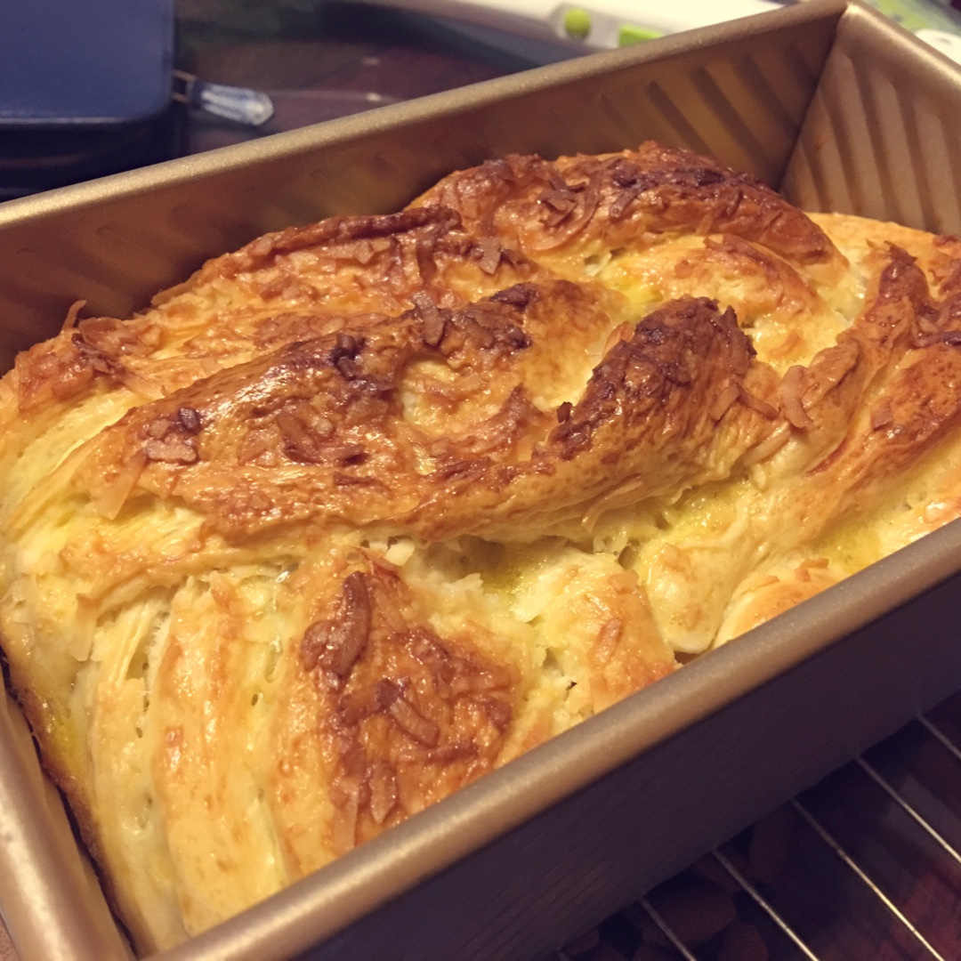 椰蓉吐司面包 Coconut Loaf