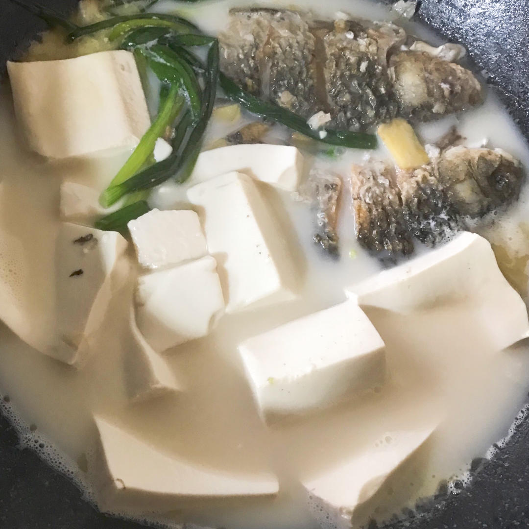 奶白鲫鱼豆腐汤|一条鱼最后的温柔