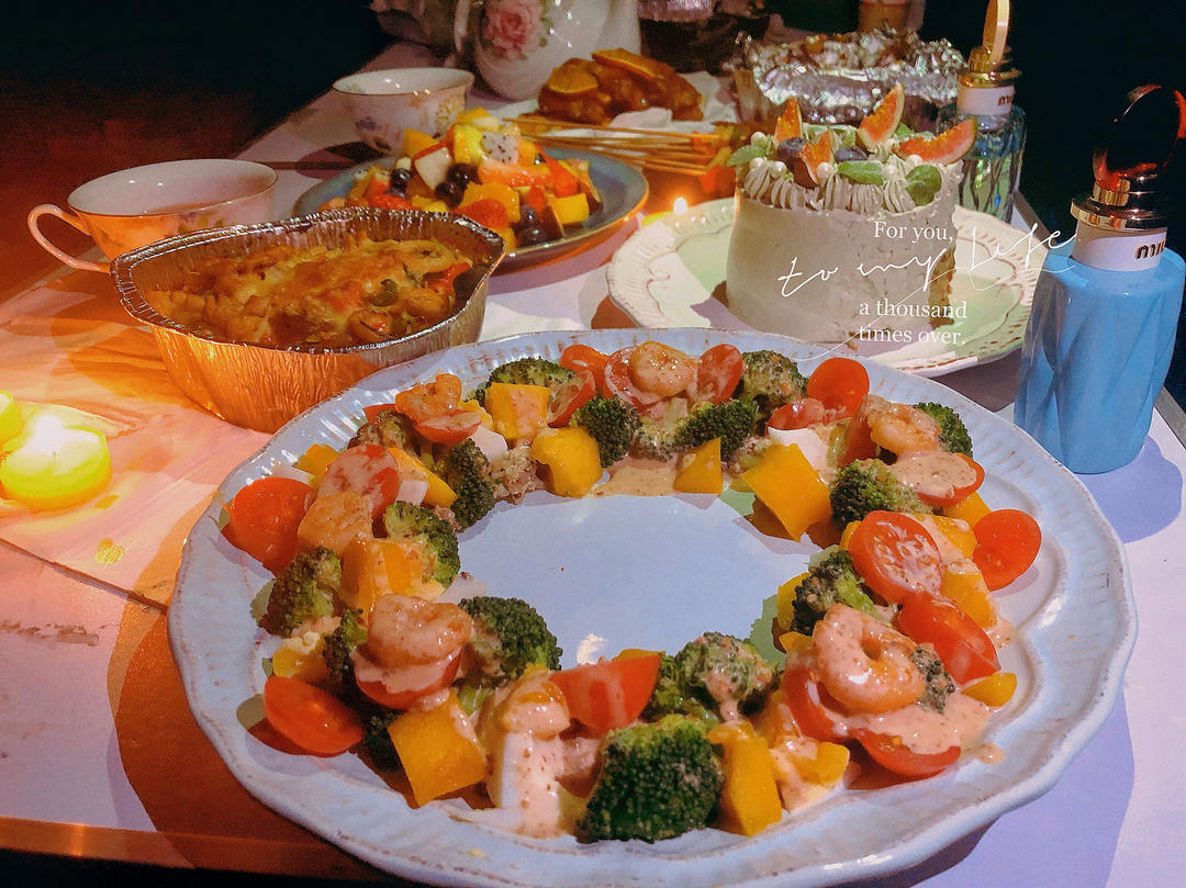 4种沙拉摆盘方式