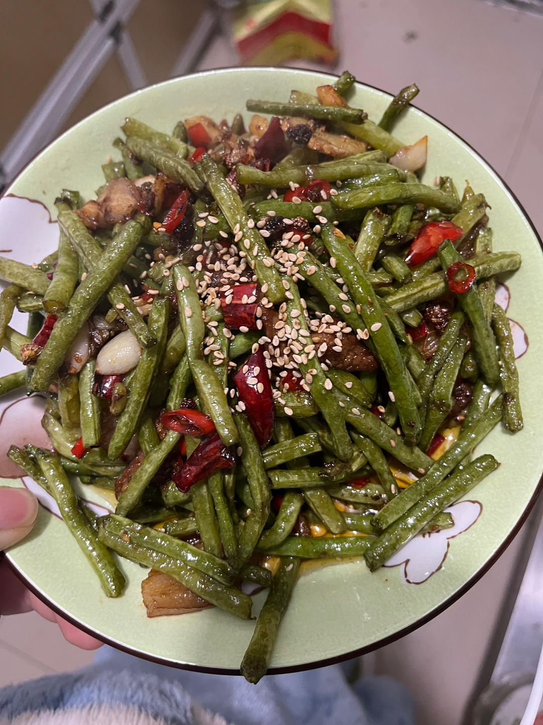 超好吃的干煸豆角