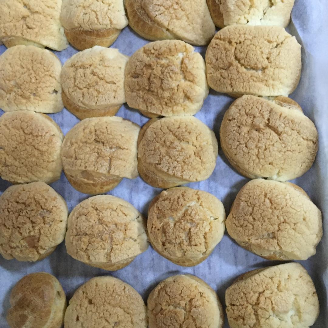 十分美味的酥皮泡芙