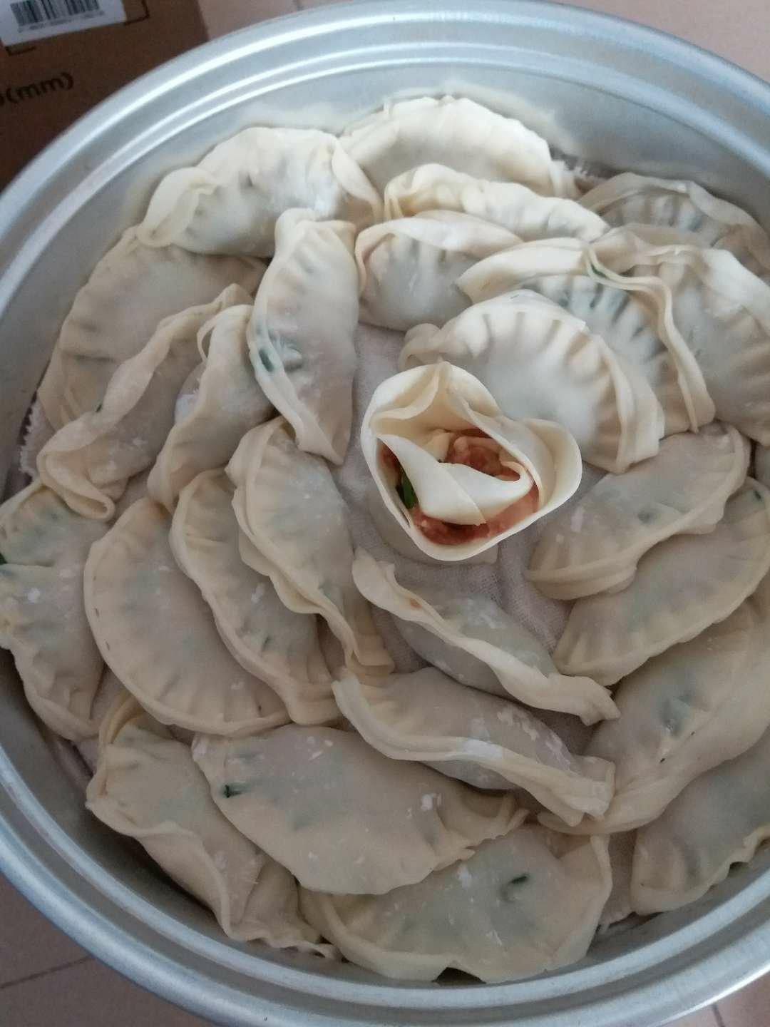 韭菜猪肉水饺