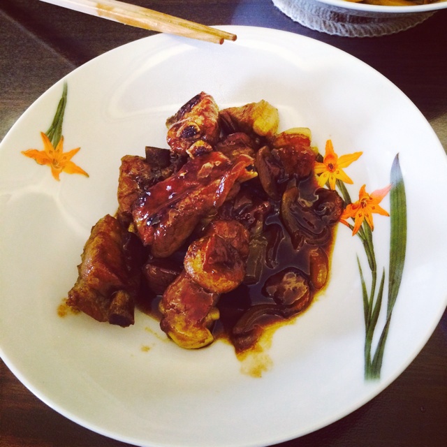 懒人版糖醋排骨