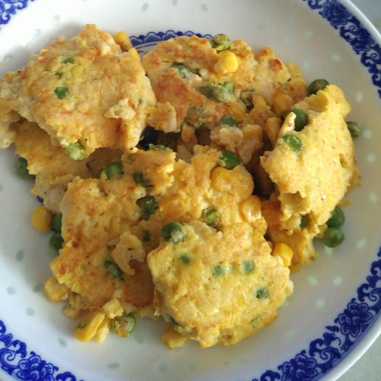 高蛋白减肥鸡肉饼