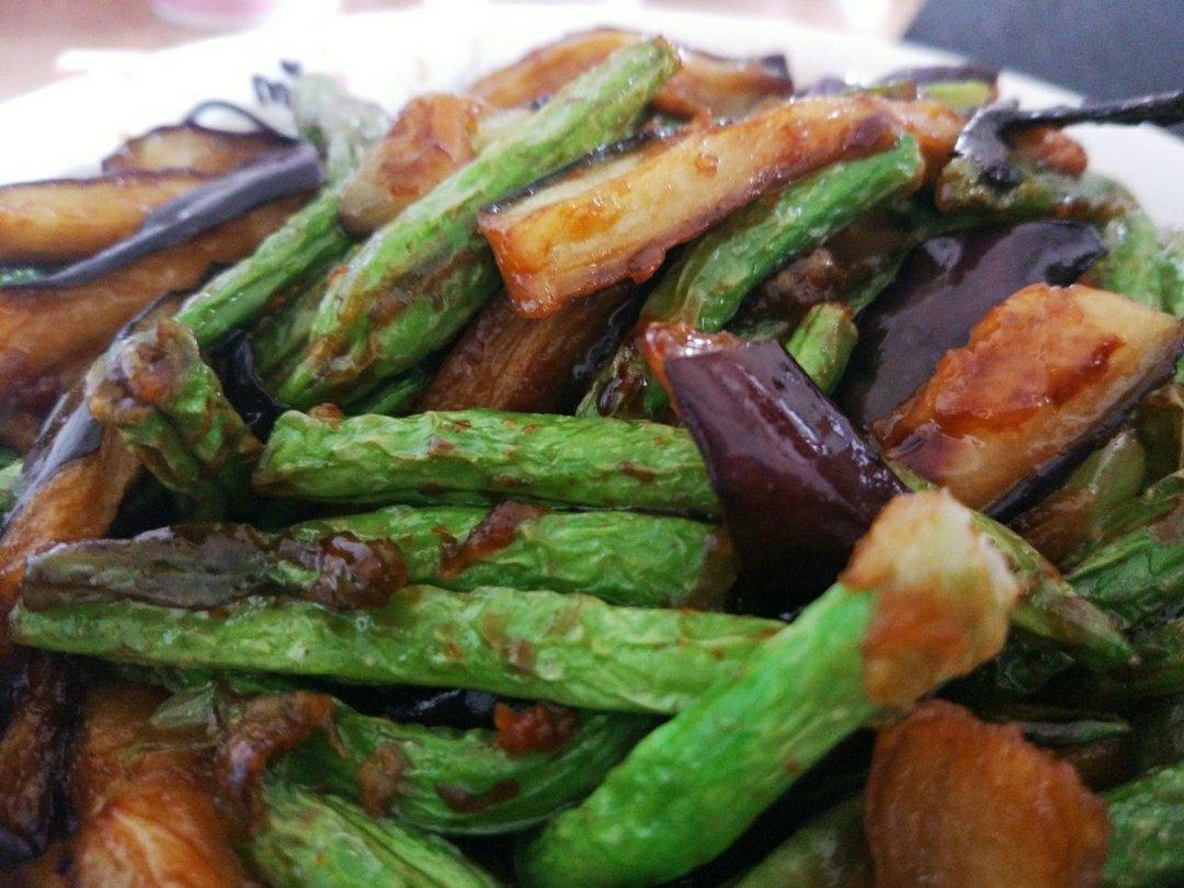 茄子烧豆角