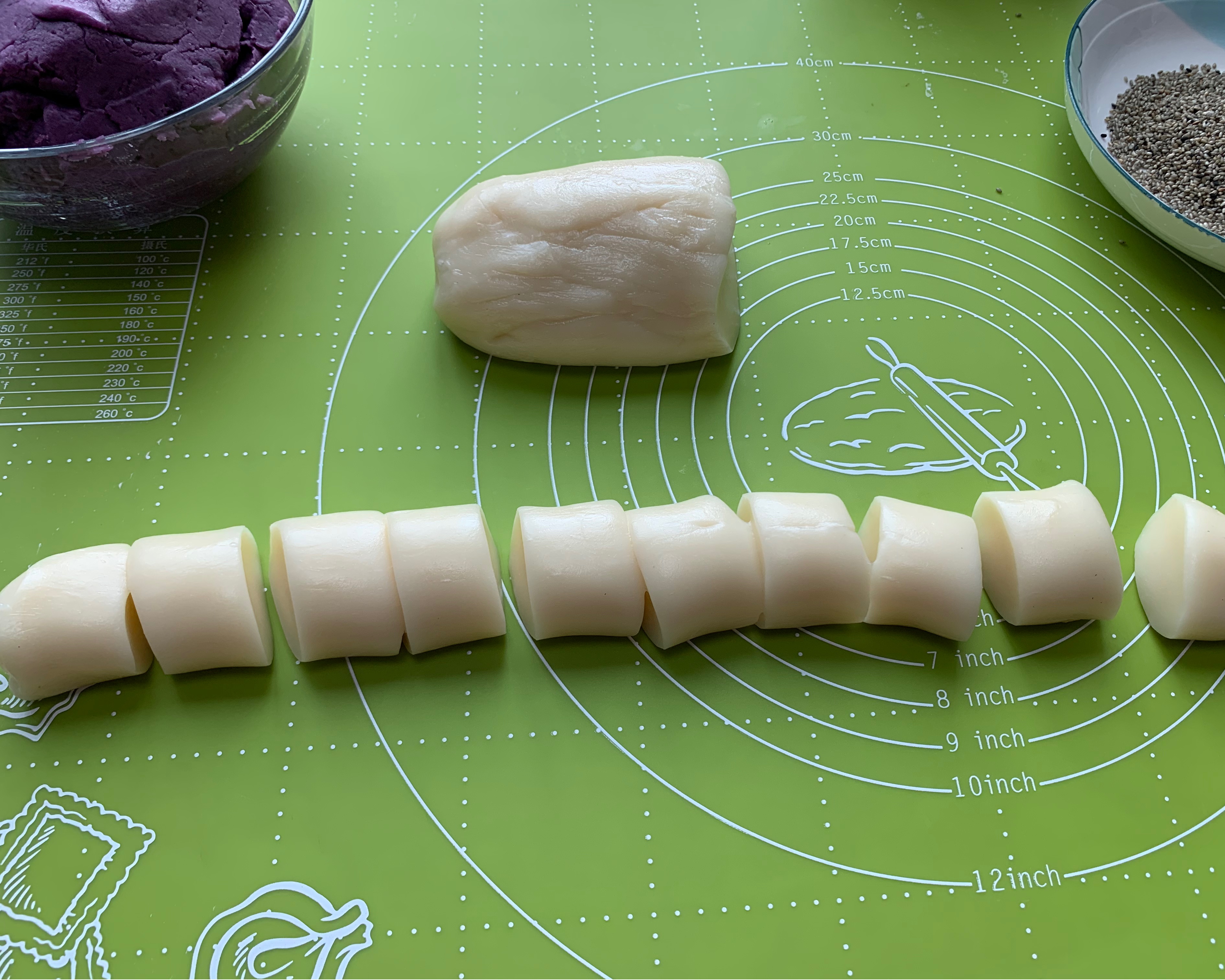 紫薯糯米小饼的做法 步骤11