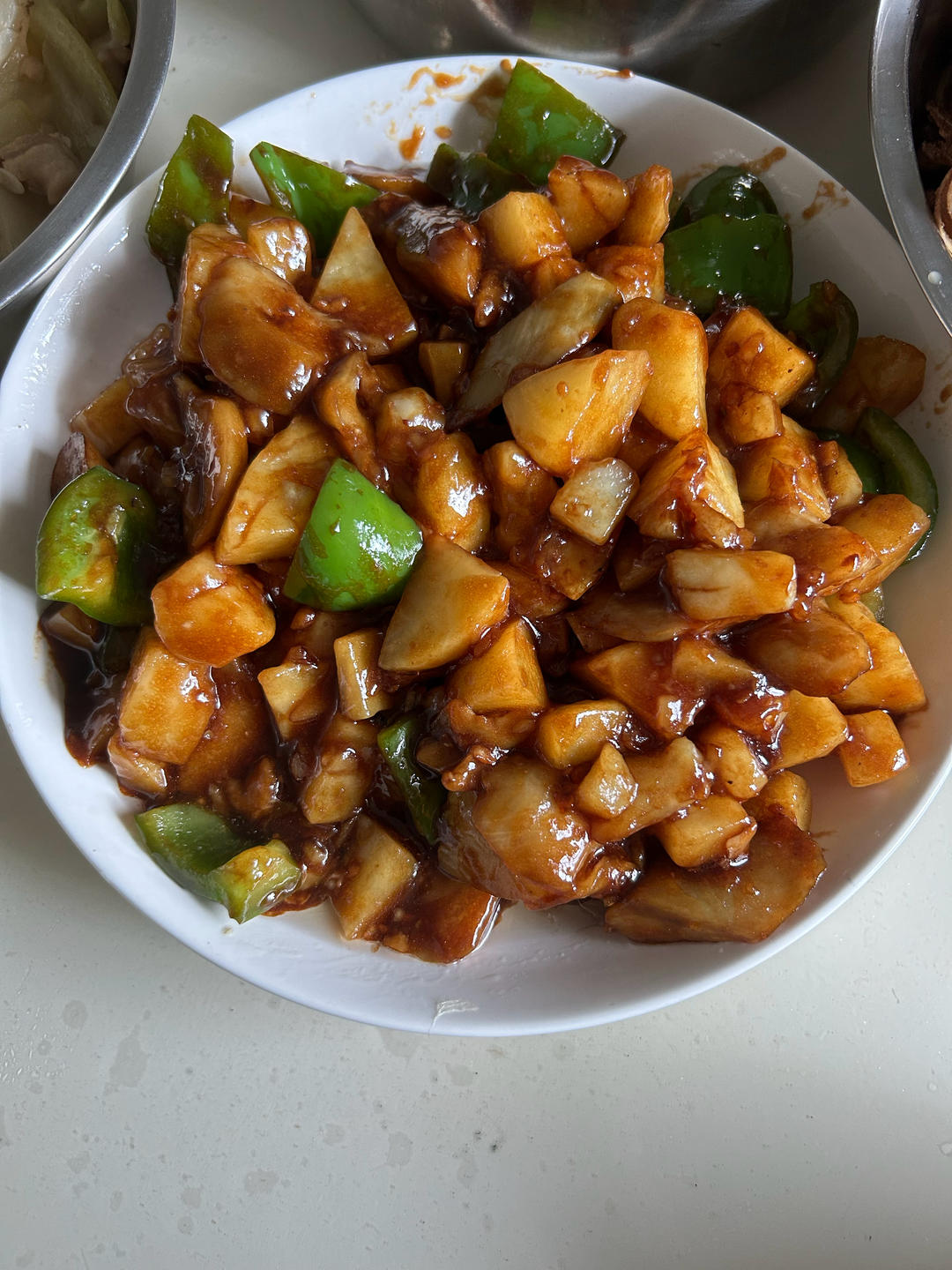 超级下饭的地三鲜