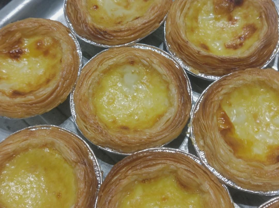 奶香蛋挞，甜蜜心房（空气炸锅）