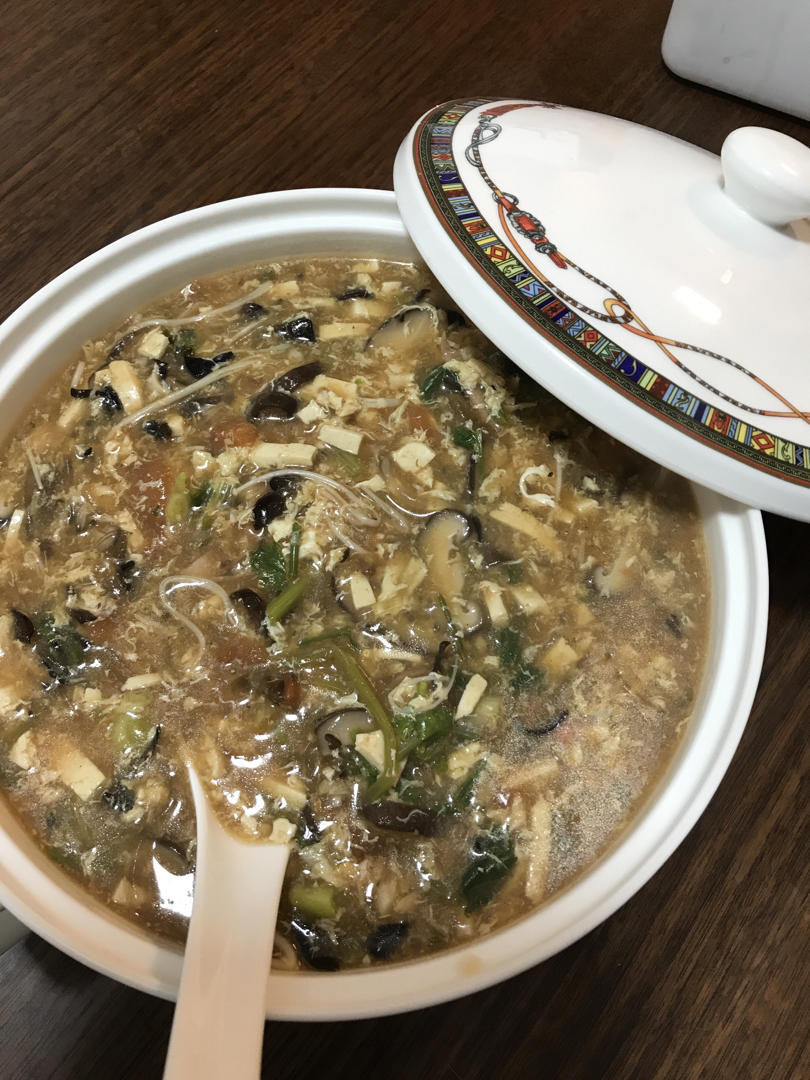 超级开胃的酸辣汤❗️10分钟搞定