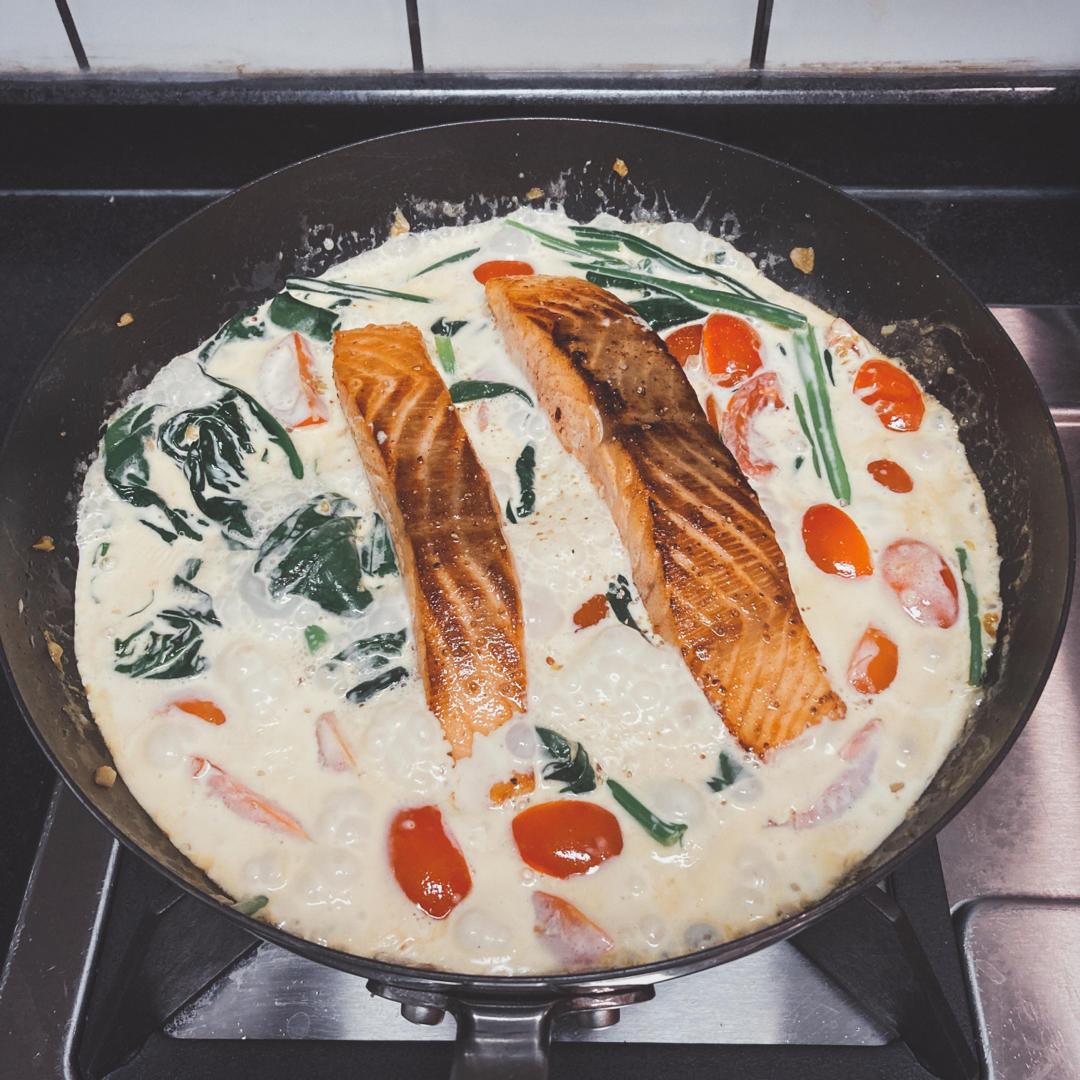 ［三文鱼创新吃法］托斯卡纳三文鱼 Tuscan Salmon