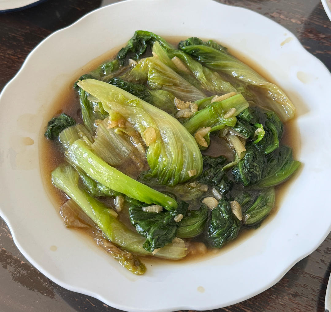 蒜香蚝油生菜