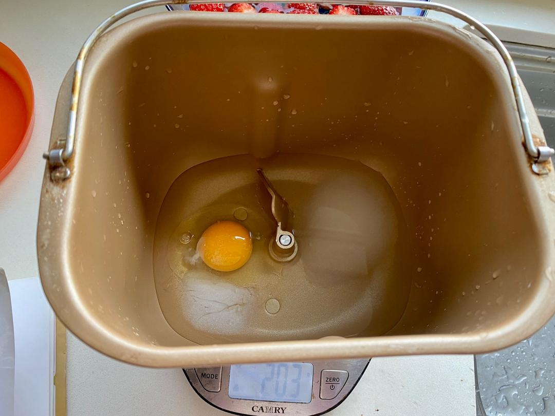 纯奶手撕吐司的做法 步骤1