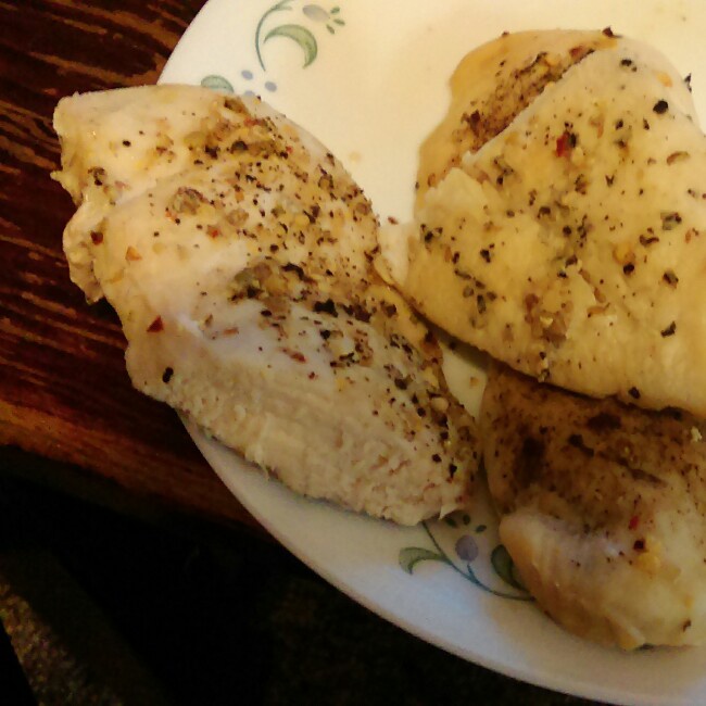 简易烤鸡胸