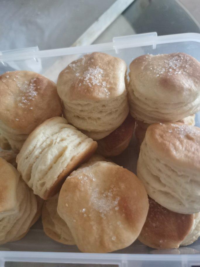 千层面包——奶香富裕层层酥脆