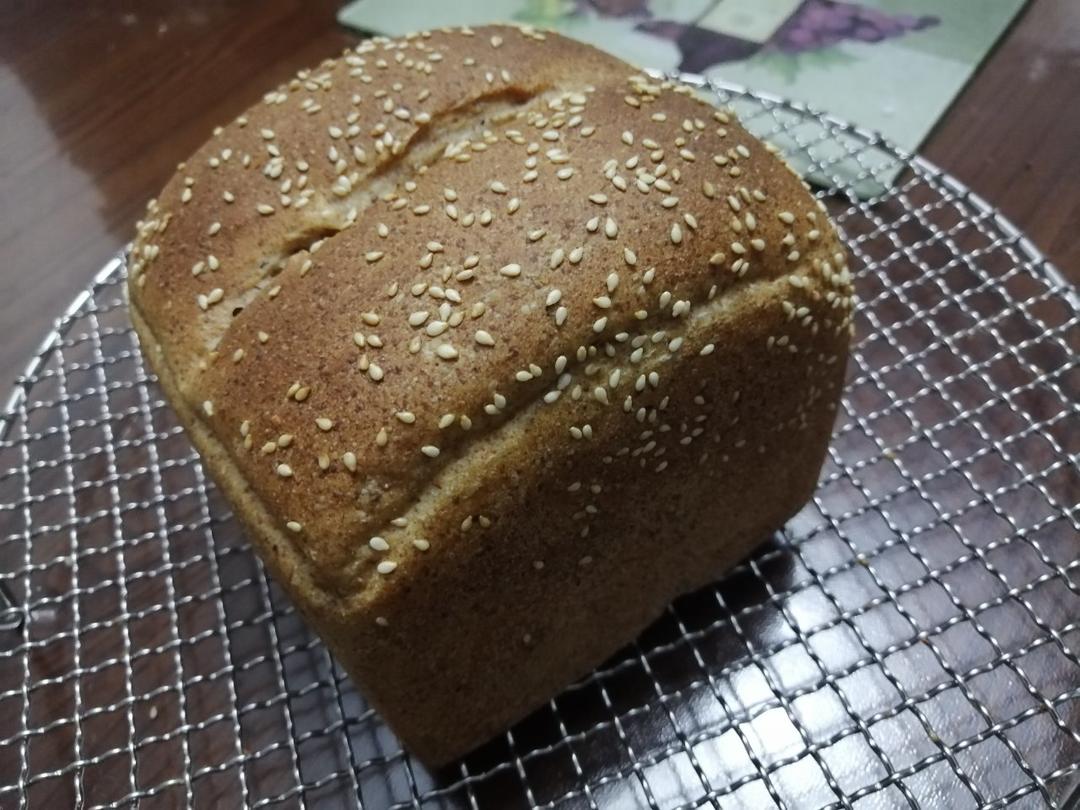 50%全麦吐司/杂粮吐司+10%小麦胚芽/主食吐司/低糖低油面包系列（4）