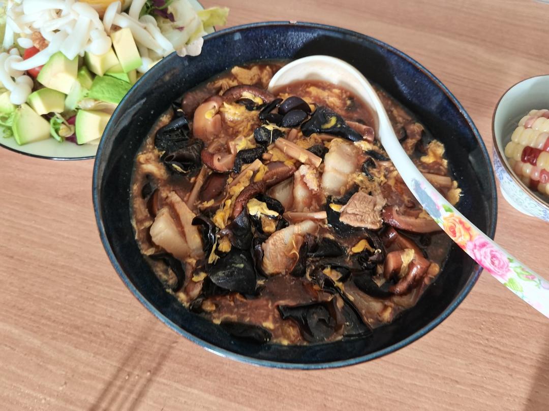 老北京打卤面的卤