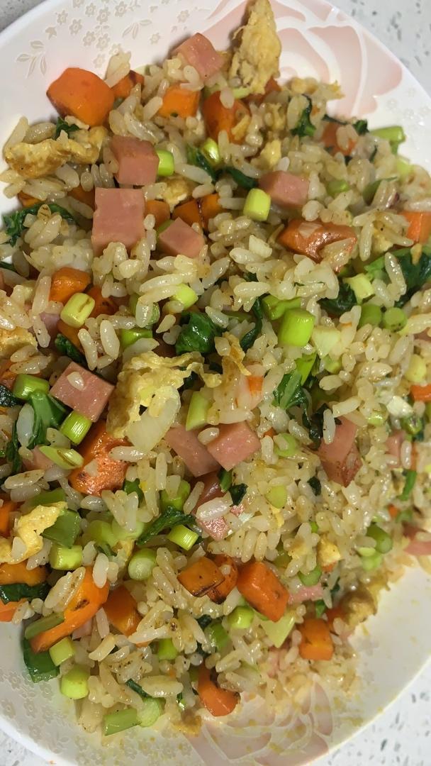 炒米饭蛋炒饭二十分钟快手家常
