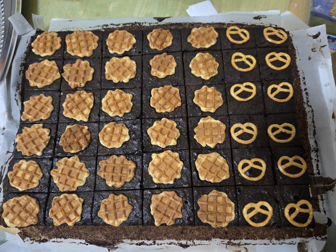 超浓厚软糖质地的布朗尼 - Fudgy Brownies (减糖版)