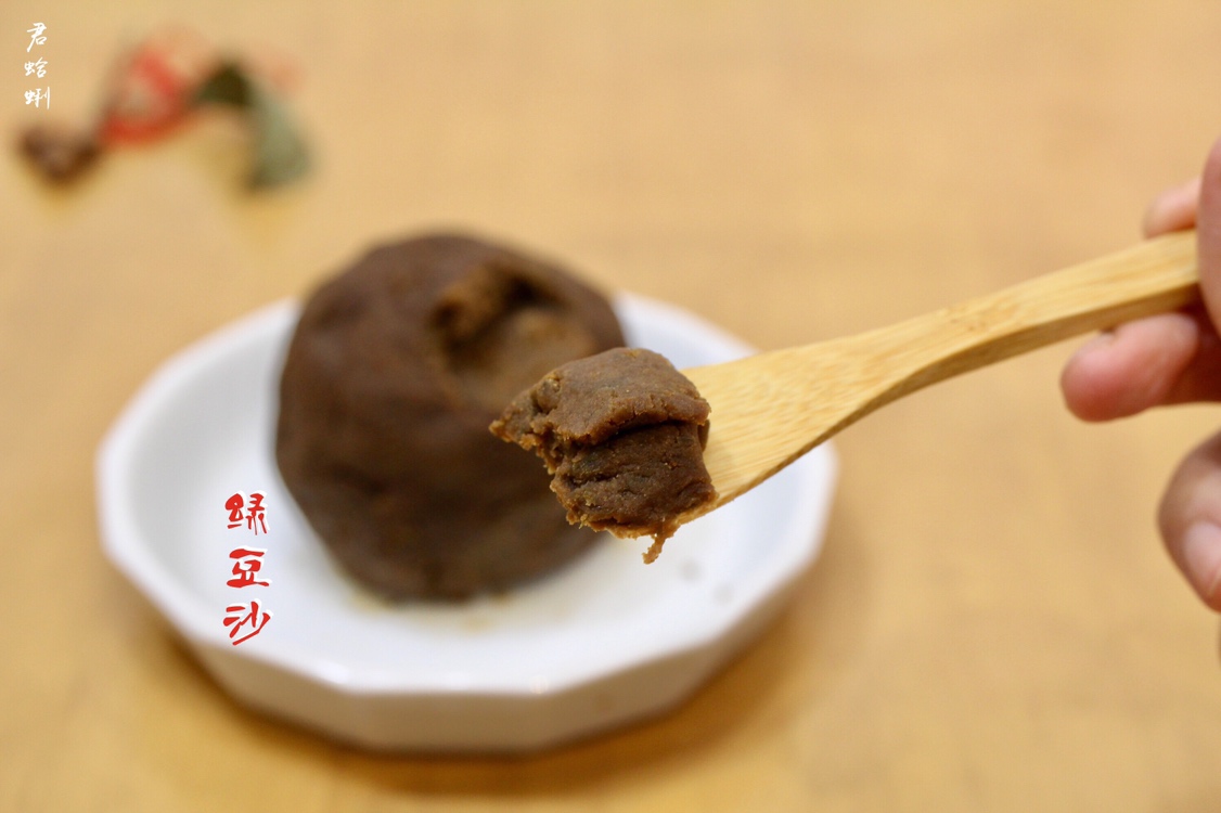 中国馅（一）-红糖绿豆沙、桂花红豆沙［素食］的做法 步骤24