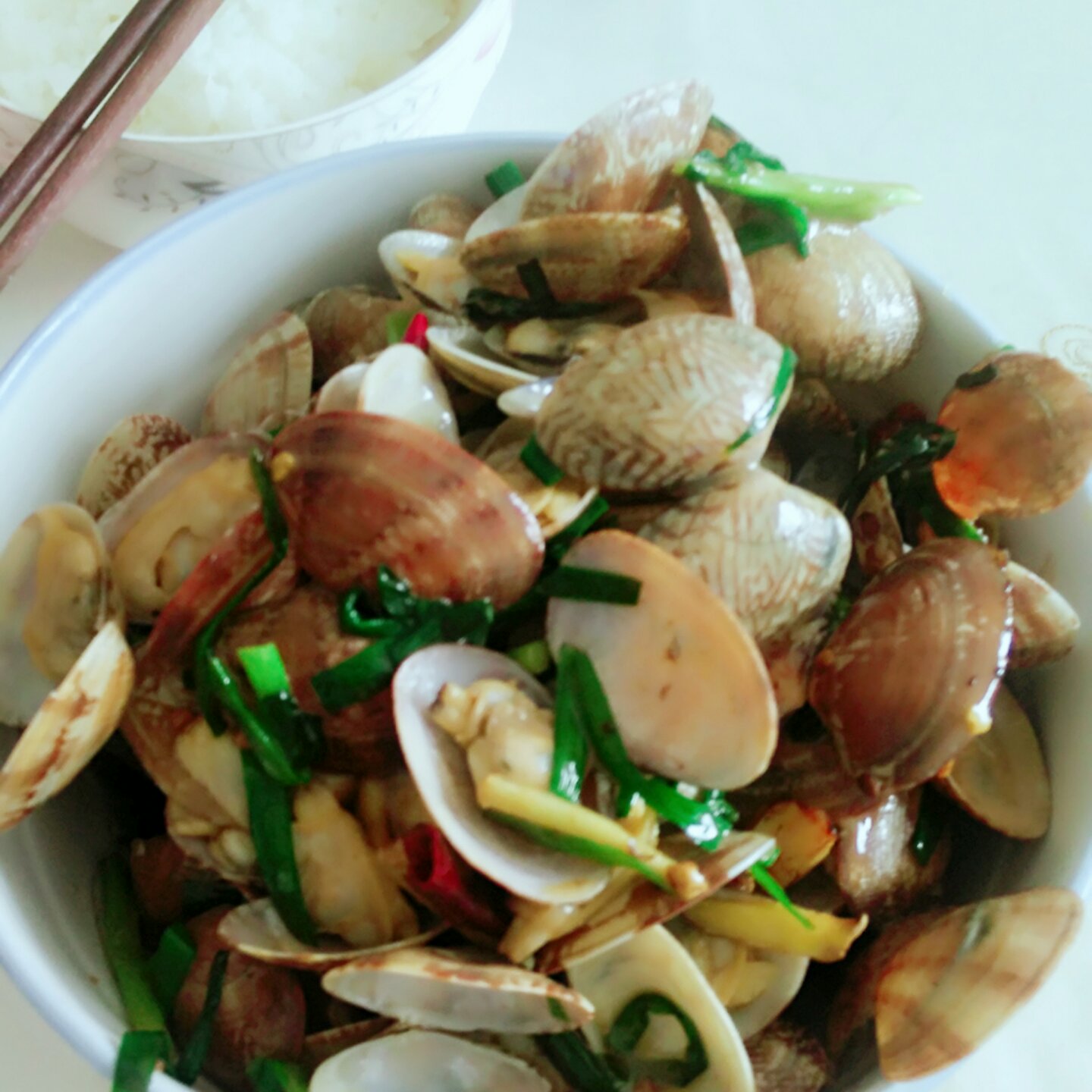 辣炒花蛤
