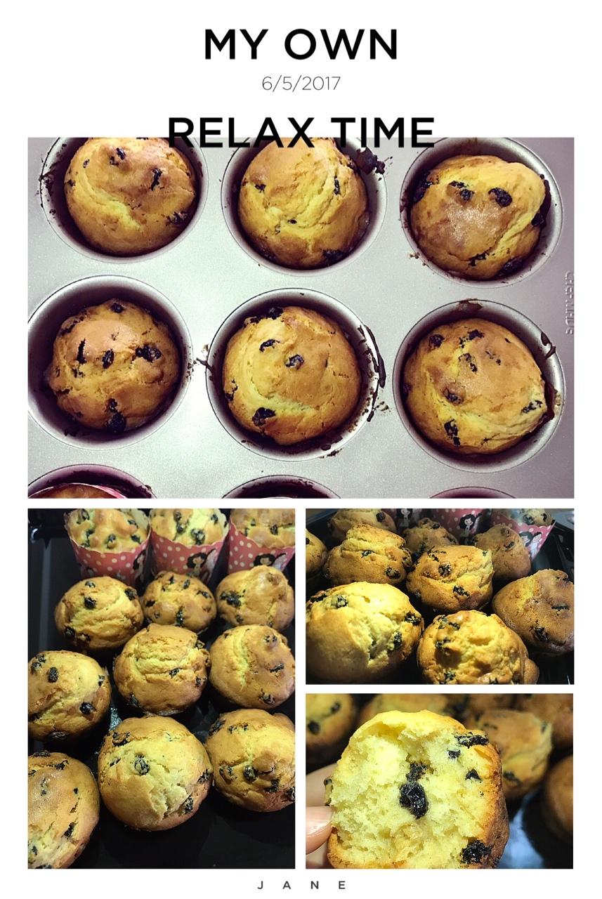 蓝莓玛芬蛋糕 Blueberry Muffin