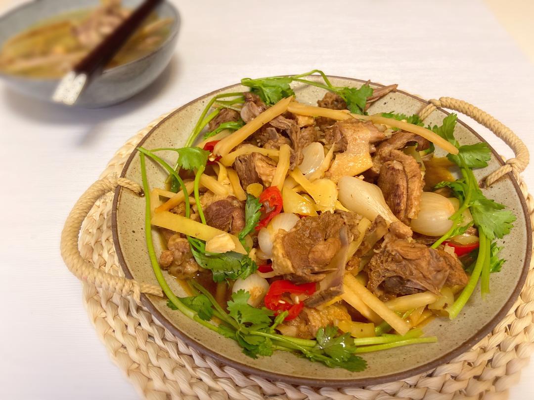 特色广西风味柠檬鸭的做法