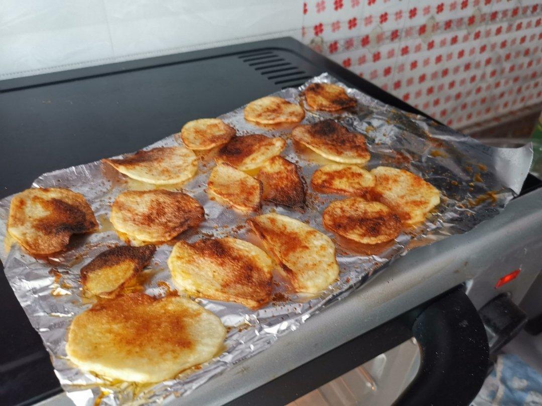 烤土豆片