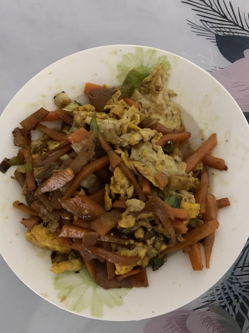 下饭菜鱼香鸡蛋