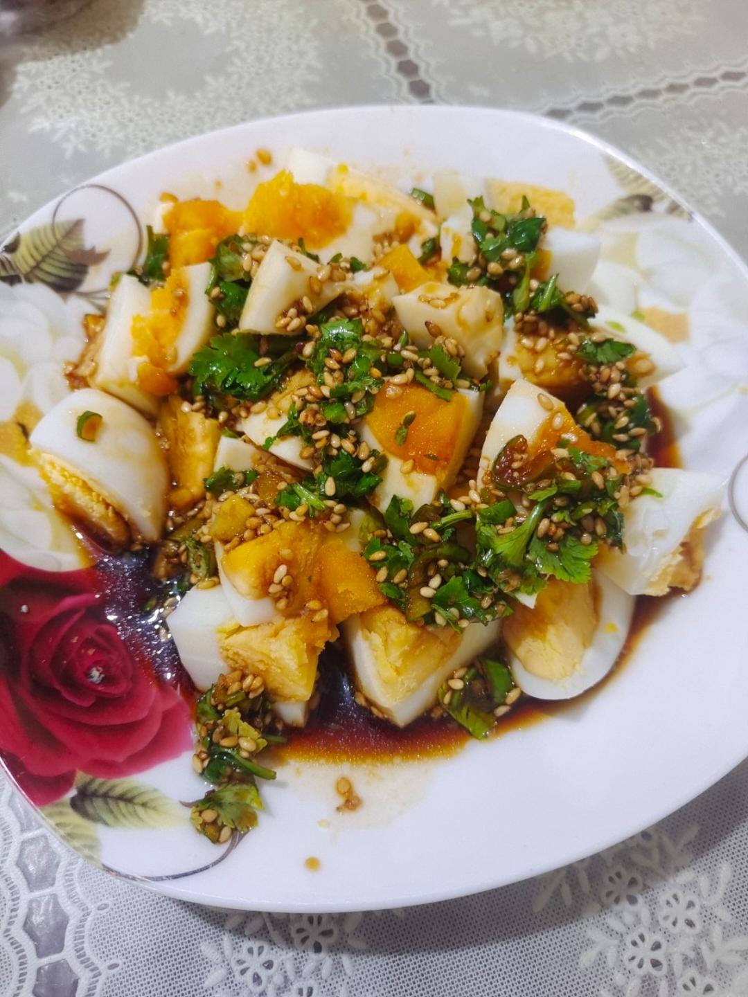 「水煮蛋🥚」这样吃/太费鸡蛋啦❣️❣️❣️