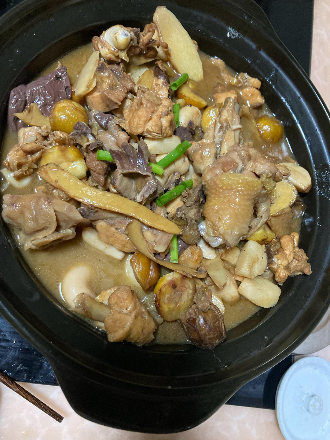 板栗烧鸡
