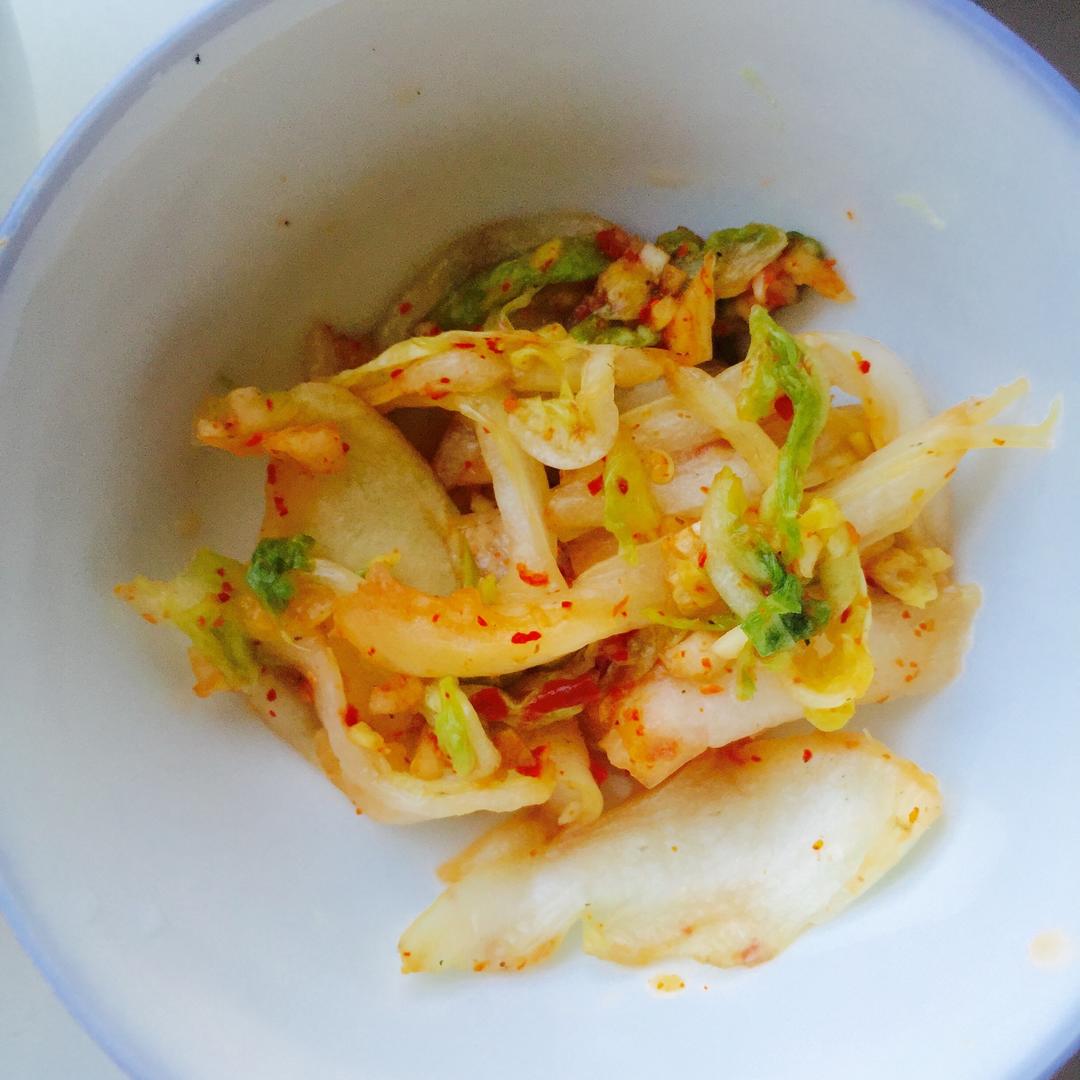 简易即时辣白菜