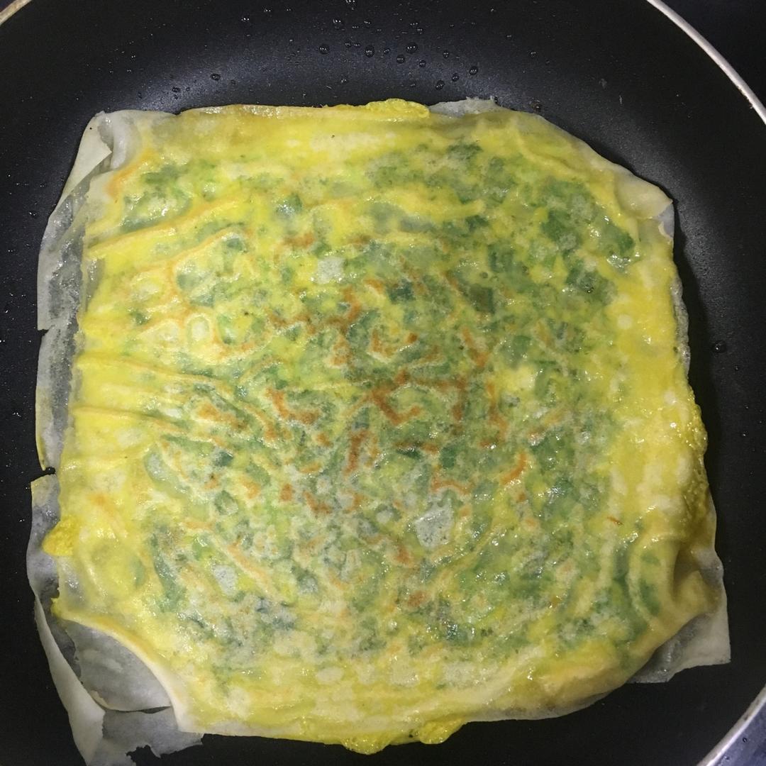 春卷皮摊蛋饼