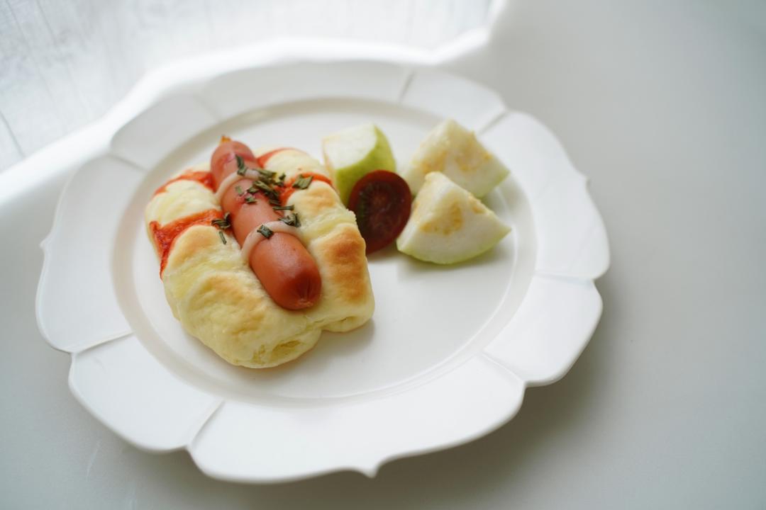 咸香美味‼️一口爆浆❗️黑椒迷你肠仔包