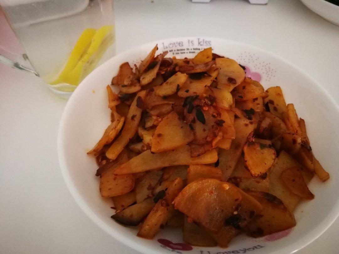 回锅土豆片（老干妈版）