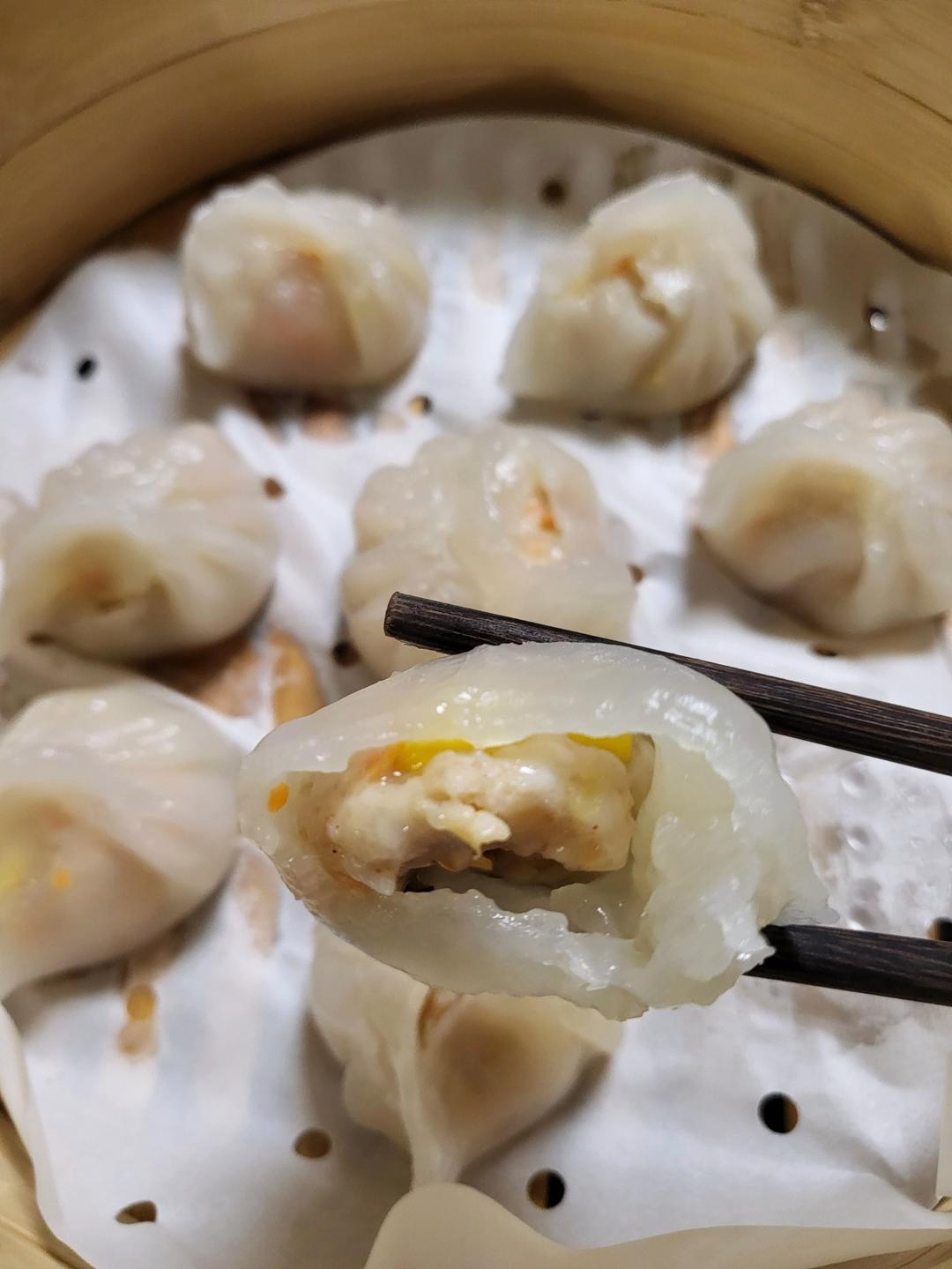 水晶虾饺，老广最爱的一盅两件