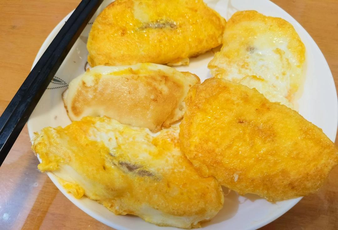 油炸黄金鸡蛋馒头片