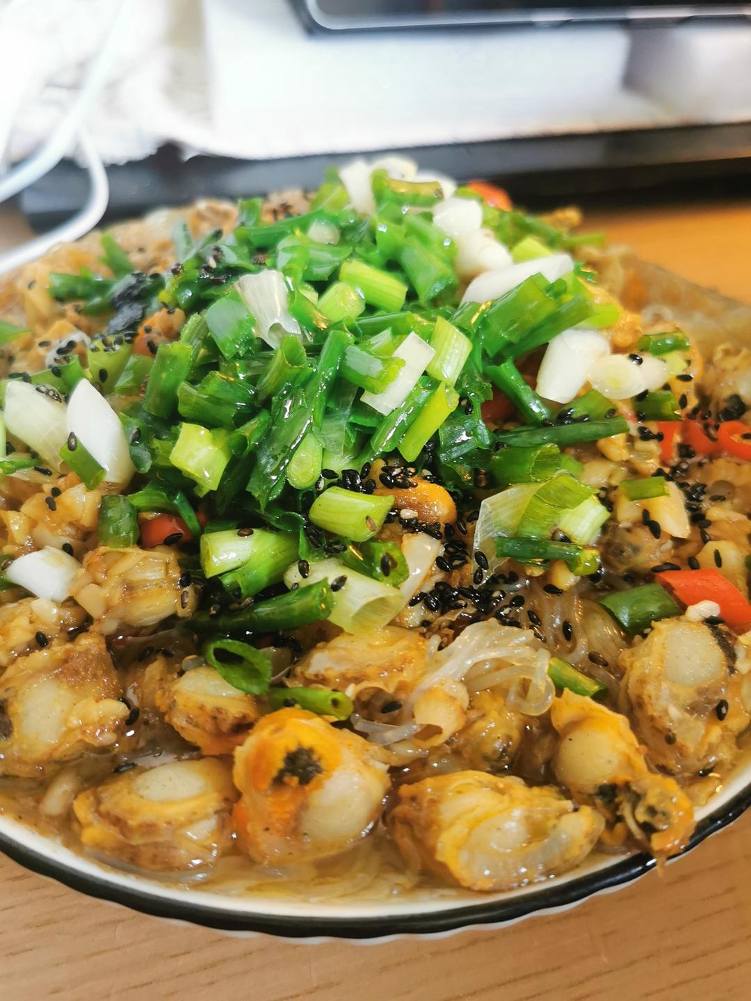 蒜蓉粉丝蒸扇贝