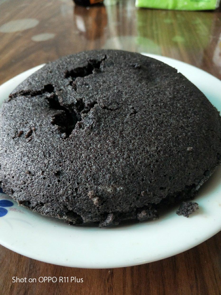 黑米蒸糕