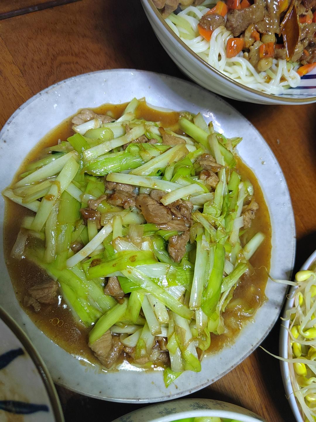 最好吃的韭黄炒肉