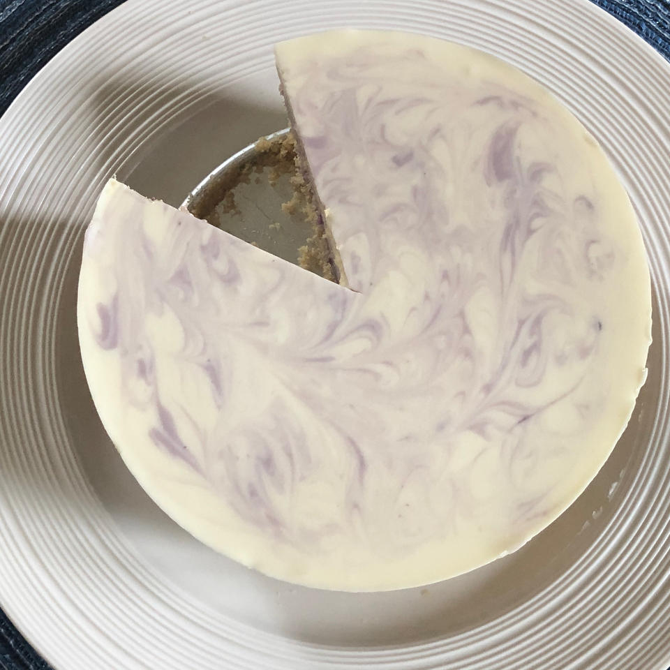 四层免烤蓝莓乳酪芝士蛋糕