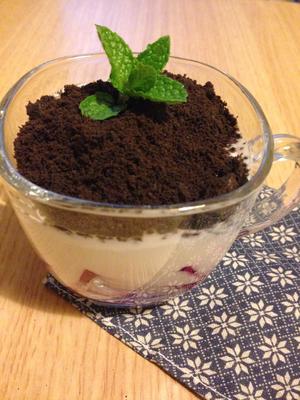 盆栽薄荷酸奶的做法 步骤7