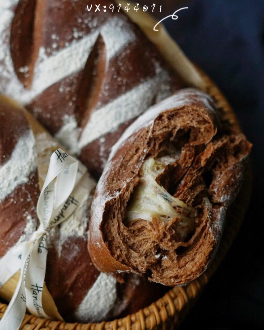 巧克力麻薯软欧包