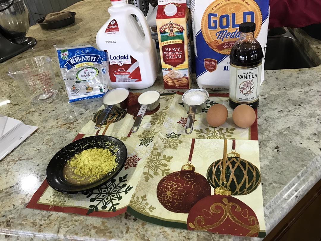 纯奶手撕吐司的做法 步骤1